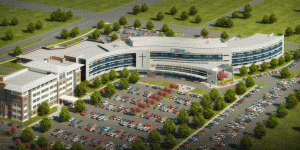 Design rendering of Methodist Richardson Medical Center